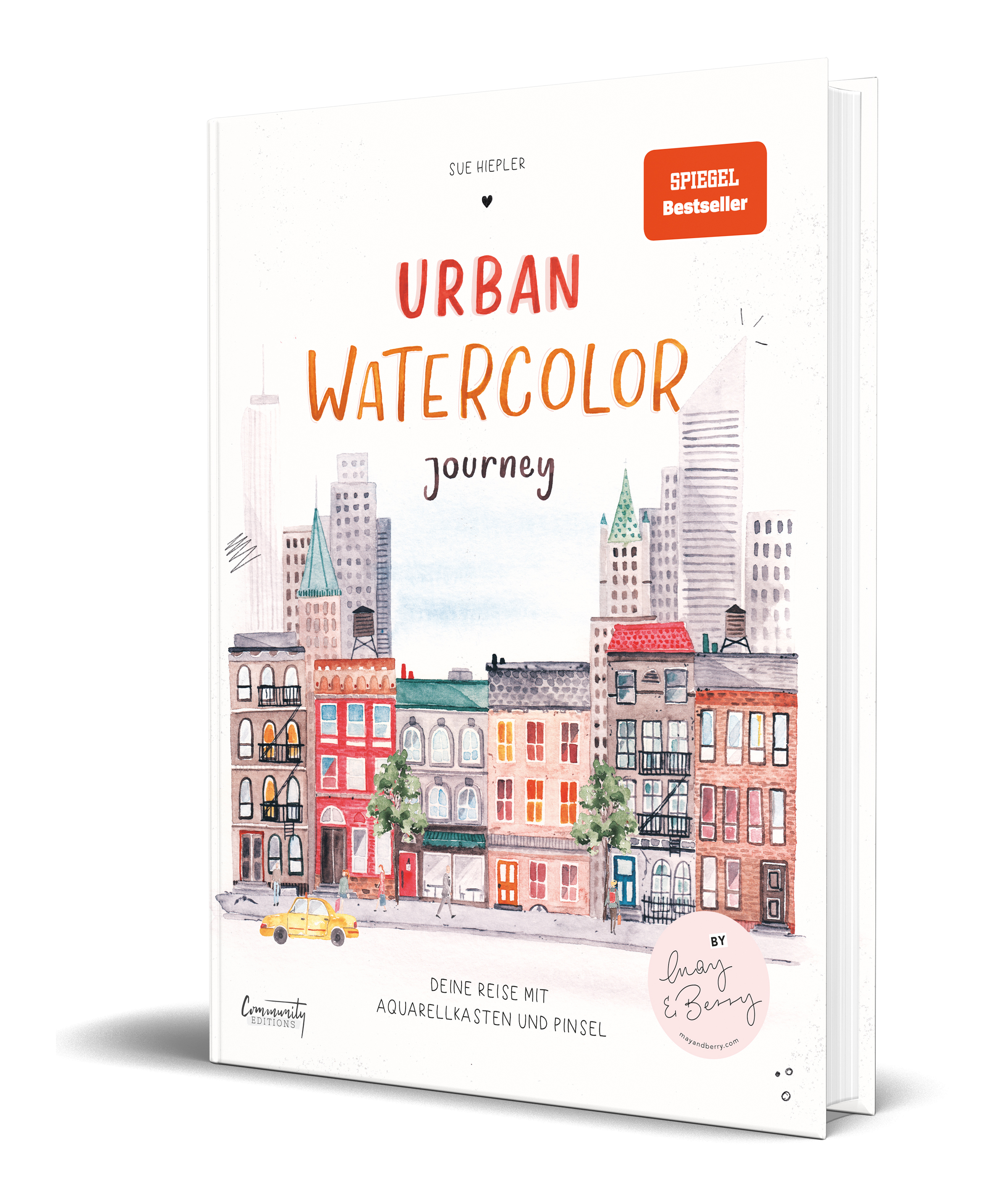 Produktbild: Urban Watercolor Journey (9783960961376 )